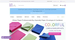 Desktop Screenshot of lcipaper.com